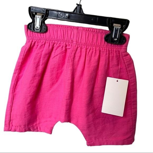 Open Edit Easy T Shirt and Shorts Set Ivory Cloud Black Stripe Organic Cotton - Picture 4 of 7